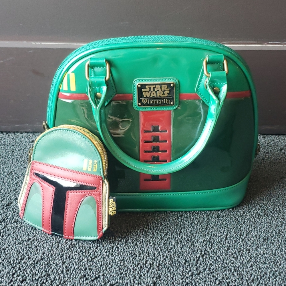 Loungefly Star Wars Boba Fett Handbag Coin Wallet